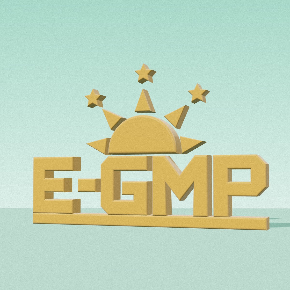 E-GMP's mark in clay